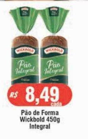 Prezunic Pão de forma wickbold integral oferta