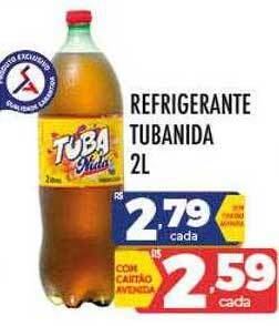 Supermercados Avenida Refrigerante tubanida oferta