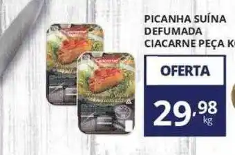 Picanha suína defumada ciacarne