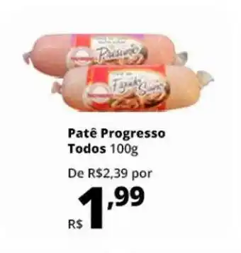Patê progresso todos