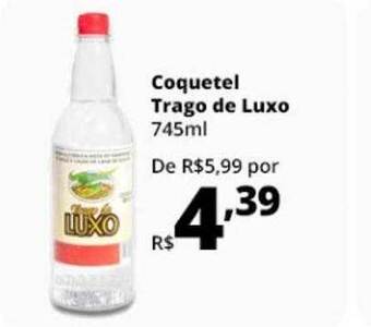Supermercados Baklizi Coquetel trago de luxo oferta