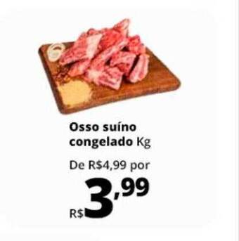 Osso suíno congelado kg