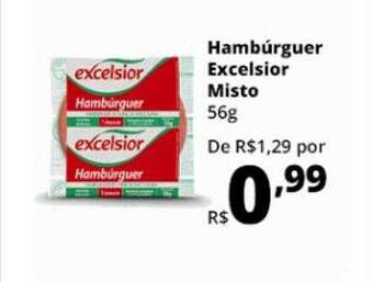 Supermercados Baklizi Hambúrguer excelsior misto oferta