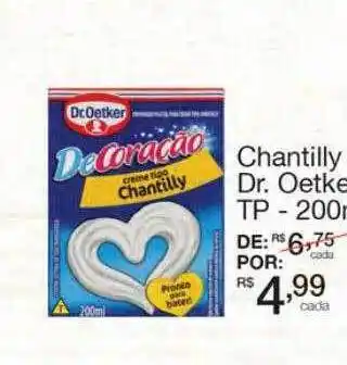 Chantilly dr oetker