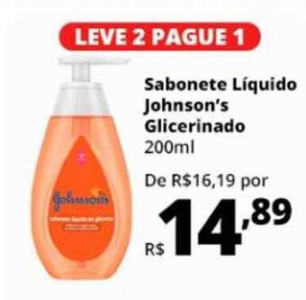 Supermercados Baklizi Sabonete líquido johnson's glicerinado oferta