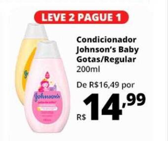 Supermercados Baklizi Condicionador johnson's baby gotas-regular oferta