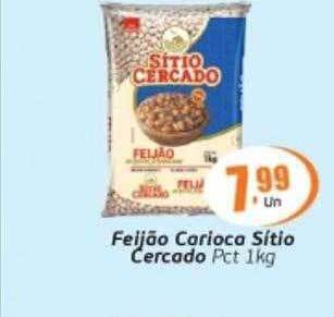 Feijão carioca sítio cercado pct
