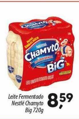Asun Leite fermentado nestlé chamyto big oferta