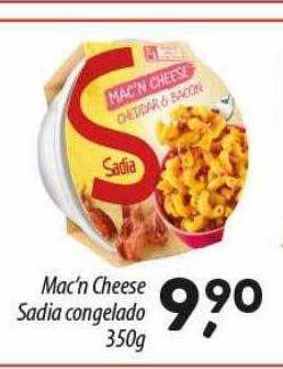 Asun Mac'n cheese sadia congelado oferta