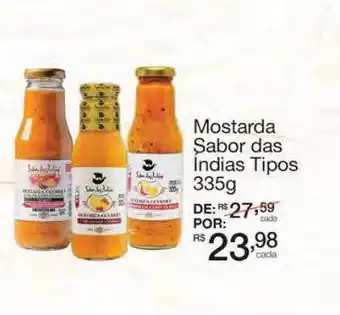 Mambo Mostarda indias tipos oferta