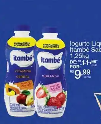 Mambo Iogurte liquido itambé sabores oferta