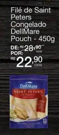 Mambo Filé de saint peters congelado dellmare oferta