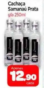 Cachaça samanaú prata gfa