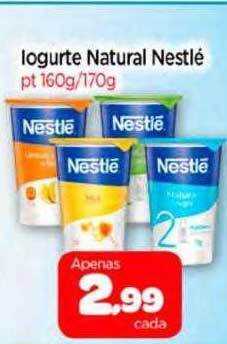 Nordestão Iogurte natural nestlé pt oferta
