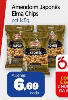 Nordestão Amendoim japonês elma chips oferta