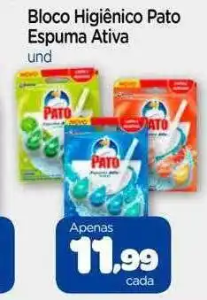 Bloco higiênico pato espuma ativa