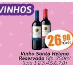 Supermercados Archer Vinho santa helena reservado oferta