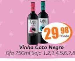 Supermercados Archer Vinho gato negro oferta