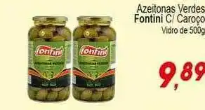 Villefort Atacadista Azeitonas verdes fontini c caroço oferta