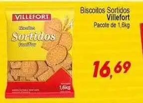 Villefort Atacadista Biscoitos sortidos villefort oferta