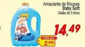 Villefort Atacadista Amaciante de roupas baby soft oferta
