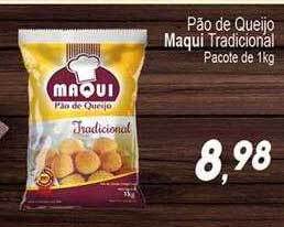 Villefort Atacadista Pão de queijo maqui tradicional oferta