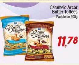 Villefort Atacadista Caramelo arcor butter toffees oferta