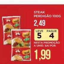 Apoio Mineiro Steak perdigão oferta