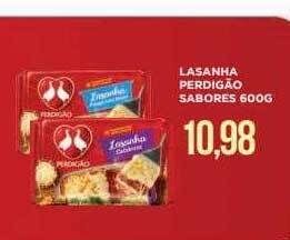 Apoio Mineiro Lasanha perdigão sabores oferta