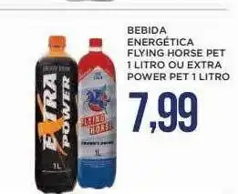 Apoio Mineiro Bebida energética flying horse pet ou extra power pet oferta