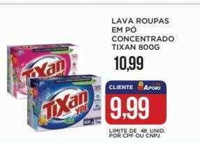 Apoio Mineiro Lava roupas em pó concentrado tixan oferta