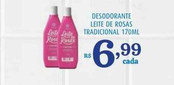 Desodorante leite de rosas tradicional
