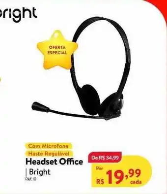 Headset office bright