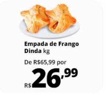 Supermercados Baklizi Empada de frango dinda kg oferta