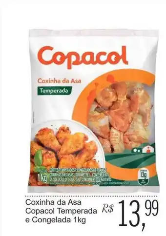 Festval Coxinha da asa copacol temperada e congelada oferta