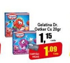 Higa's Supermercado Gelatina Dr.Oetker 20g oferta