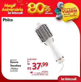 Le Biscuit Escova secadora philco oferta