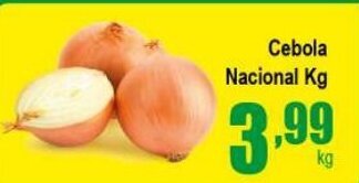 Higa's Supermercado Cebola Nacional 1kg oferta