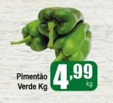 Higa's Supermercado Pimentao Verde 1kg oferta