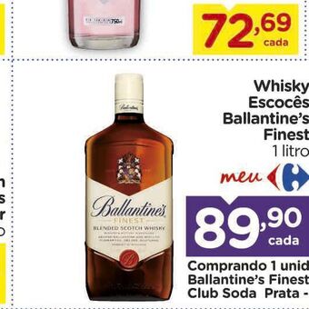 Carrefour Whisky escocês oferta