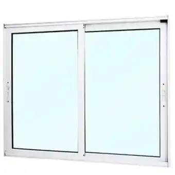 Leroy Merlin Janela de correr alumínio pintado branco 1,00x1,50m linha magnum atlântica oferta