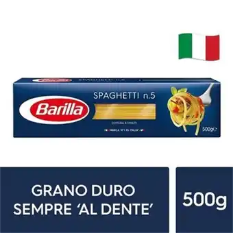 Macarrão barilla spaghetti n5 500g