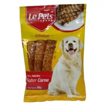 Bifinho carne adulto le pets embalagem 50g