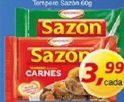 Supermercados Guanabara Tempero Sazon 60g oferta