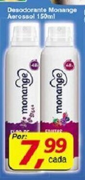Supermercados Guanabara Desodorante Monange Aerossol 150ml oferta