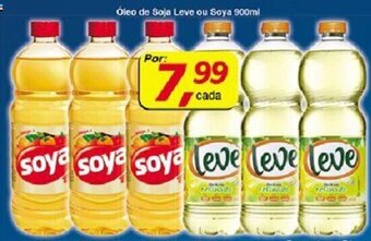 Supermercados Guanabara Oleo de Soja Leve ou Soya 900ml oferta