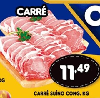 Supermercados Cristal Carre Suino Cong. 1kg oferta