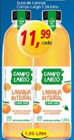 Supermercados Guanabara Suco de Laranja Campo Largo 1.35L oferta