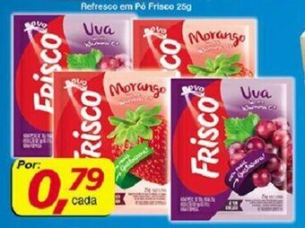Supermercados Guanabara Refresco em po Frisco 25g oferta