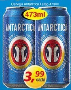Supermercados Guanabara Cerveja Antarctica Latao 473ml oferta